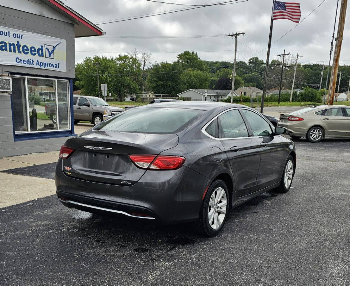 2015 Chrysler 200 for sale at Bastian s Auto Outlet in Coal Valley, IL