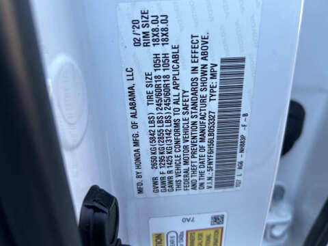 2020 Honda Pilot EX-L