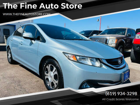 2013 Honda Civic for sale at The Fine Auto Store in Imperial Beach CA