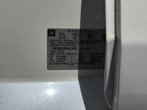 2017 Chevrolet Tahoe LT