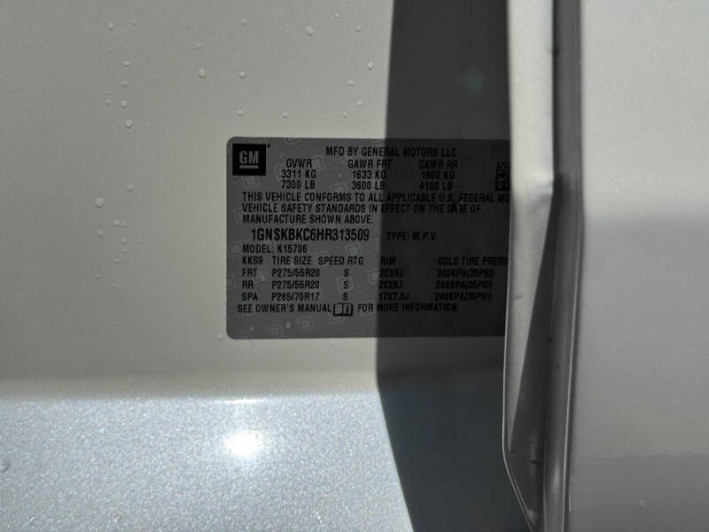 2017 Chevrolet Tahoe LT