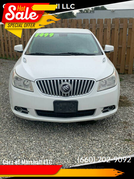 2012 Buick LaCrosse for sale at Carz of Marshall LLC in Marshall MO