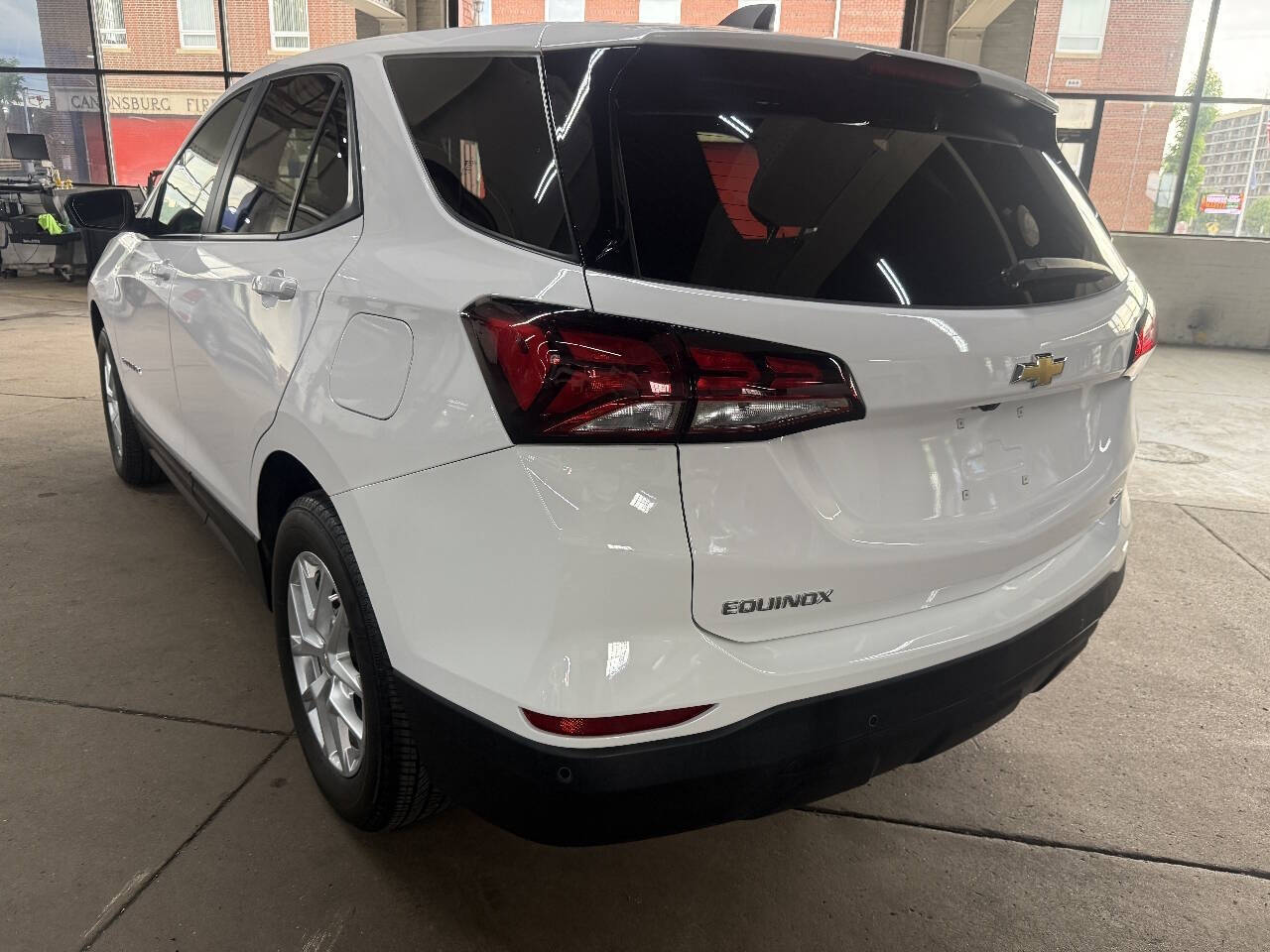 2024 Chevrolet Equinox LS 4x4 4dr SUV w/1FL Summit White at Solomon Chevrolet