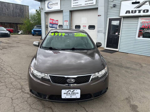 2013 Kia Forte for sale at A to Z Auto Sales LLC in Appleton WI
