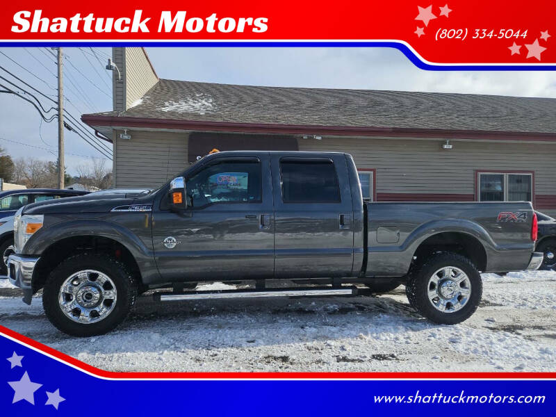 2016 Ford F-350 Super Duty for sale at Shattuck Motors in Newport VT