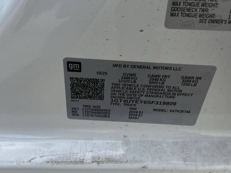 2025 GMC Sierra 3500HD