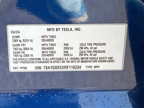 2024 Tesla Model Y Long Range