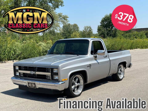1986 Chevrolet C/K 10 Series for sale at MGM CLASSIC CARS in Addison IL