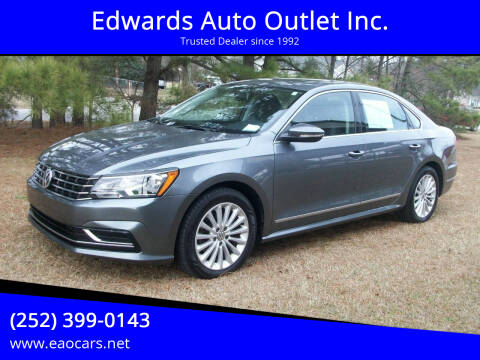 2016 Volkswagen Passat for sale at Edwards Auto Outlet Inc. in Wilson NC