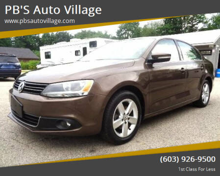 2011 Volkswagen Jetta for sale at PB'S Auto Village in Hampton Falls NH