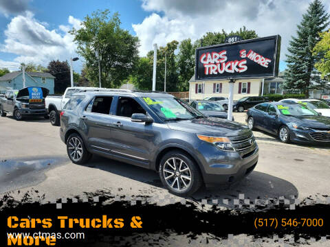 2015 Ford Explorer for sale at Cars Trucks & More in Howell MI