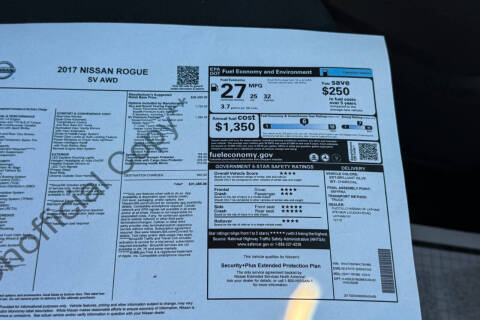 2017 Nissan Rogue SV