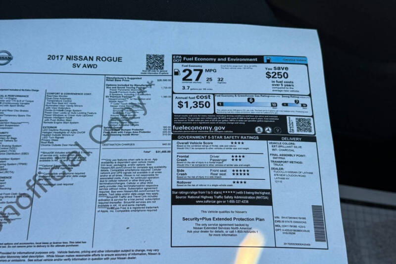 2017 Nissan Rogue SV