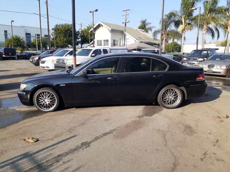 2007 BMW 7 Series for sale at RN AUTO GROUP in San Bernardino CA