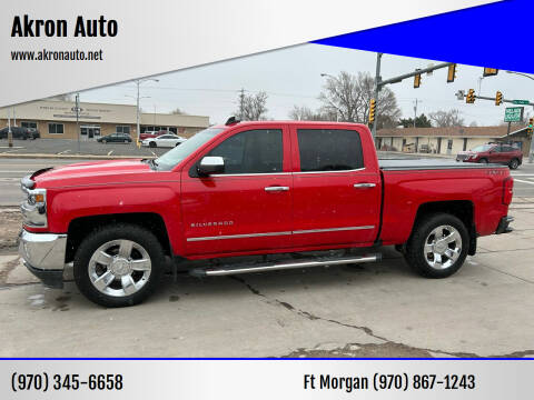 2018 Chevrolet Silverado 1500 for sale at Akron Auto - Fort Morgan in Fort Morgan CO