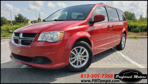 2013 Dodge Grand Caravan for sale at PREFERRED MOTORS in Tampa FL