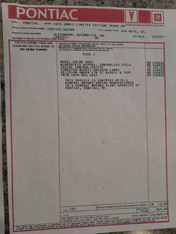 1979 Pontiac Trans Am