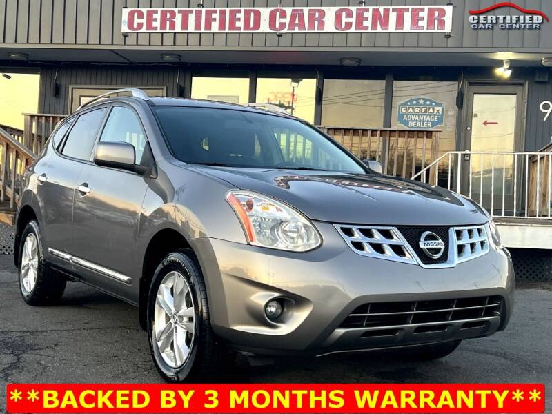 2013 Nissan Rogue for sale at CERTIFIED CAR CENTER in Fairfax VA