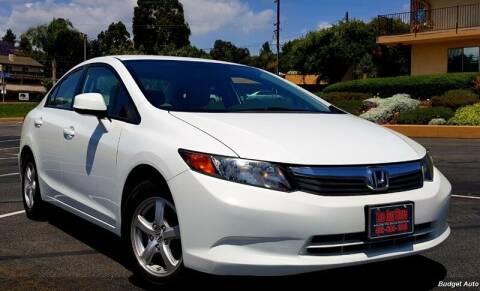2012 Honda Civic for sale at Budget Auto in Orange CA
