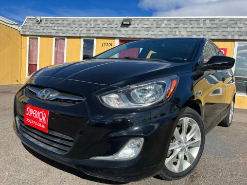 2012 Hyundai Accent for sale at Superior Auto Sales, LLC in Wheat Ridge CO