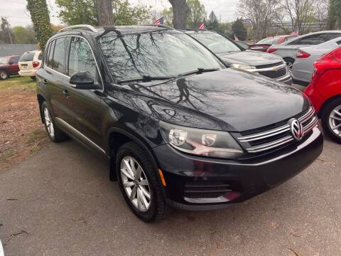 2017 Volkswagen Tiguan for sale at Rodeo Auto Sales Inc in Winston Salem NC