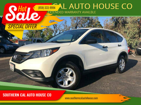 2014 Honda CR-V for sale at SOUTHERN CAL AUTO HOUSE CO in San Diego CA
