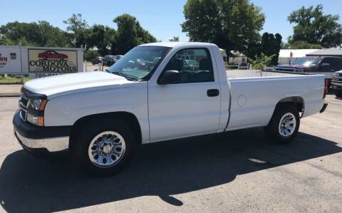 2007 Chevrolet Silverado 1500 Classic for sale at Cordova Motors in Lawrence KS