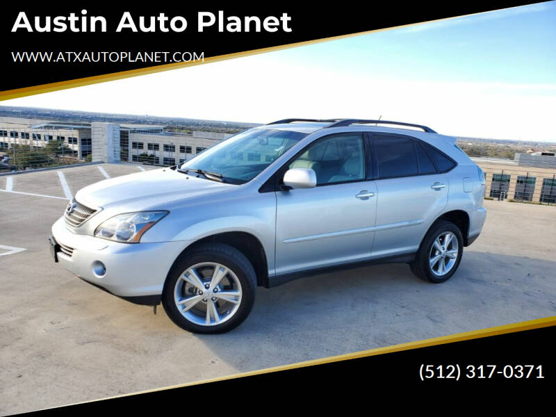 2008 Lexus RX 400h for sale at Austin Auto Planet LLC in Austin TX