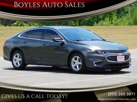 2018 Chevrolet Malibu for sale at Boyles Auto Sales in Jasper AL