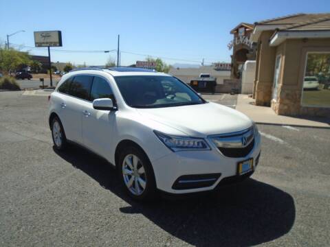 2016 Acura MDX for sale at Team D Auto Sales in Saint George UT