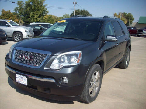 2011 GMC Acadia for sale at Nemaha Valley Motors in Seneca KS