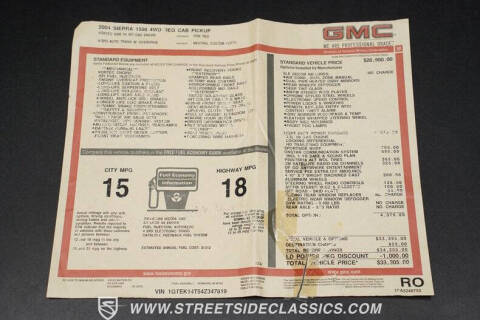 2004 GMC Sierra 1500