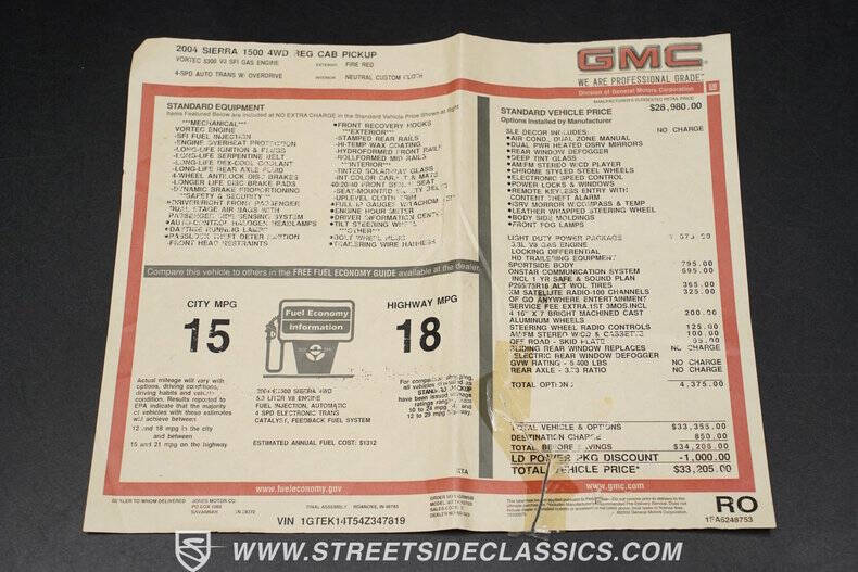 2004 GMC Sierra 1500