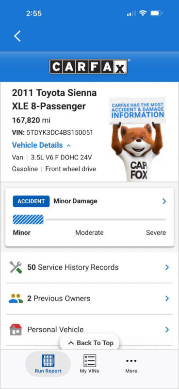2011 Toyota Sienna XLE 8-Passenger