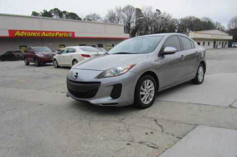 2012 Mazda MAZDA3 for sale at Key Auto Center in Marietta GA