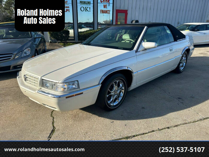 1999 Cadillac Eldorado for sale at Roland Holmes Auto Sales in Roanoke Rapids NC