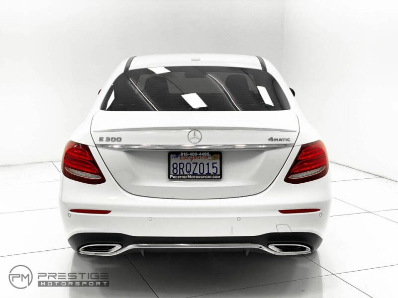 2017 Mercedes-Benz E-Class E 300 4MATIC