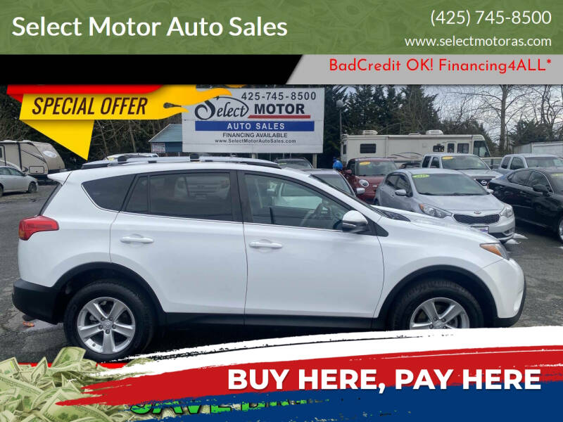 2013 Toyota RAV4 for sale at Select Motor Auto Sales in Lynnwood WA