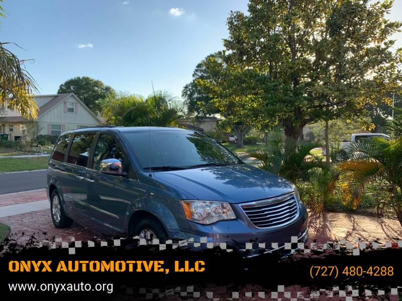 2011 Chrysler Town and Country for sale at ONYX AUTOMOTIVE, LLC in Largo FL