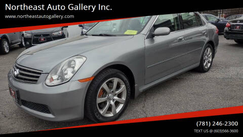 2006 Infiniti G35 for sale at Northeast Auto Gallery Inc. in Wakefield MA