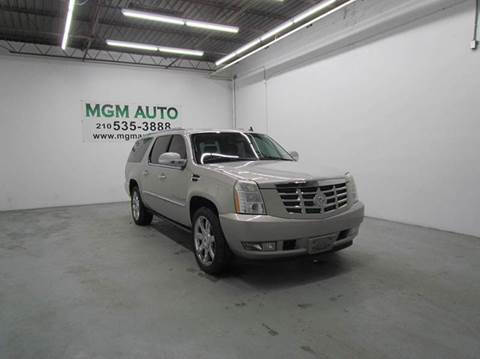 2009 Cadillac Escalade ESV for sale at MGM Auto in San Antonio, TX