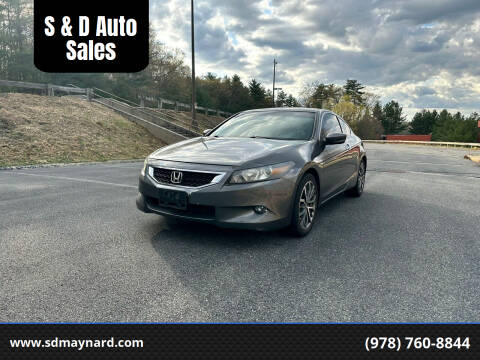 2010 Honda Accord for sale at S & D Auto Sales in Maynard MA