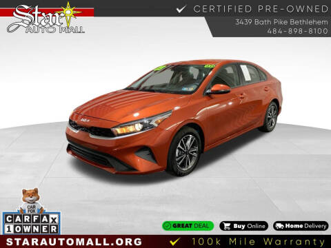 2023 Kia Forte for sale at STAR AUTO MALL 512 in Bethlehem PA