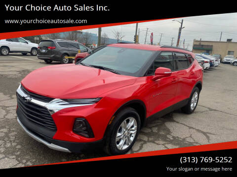 2021 Chevrolet Blazer for sale at Your Choice Auto Sales Inc. in Dearborn MI