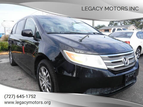 2012 Honda Odyssey for sale at LEGACY MOTORS INC in New Port Richey FL