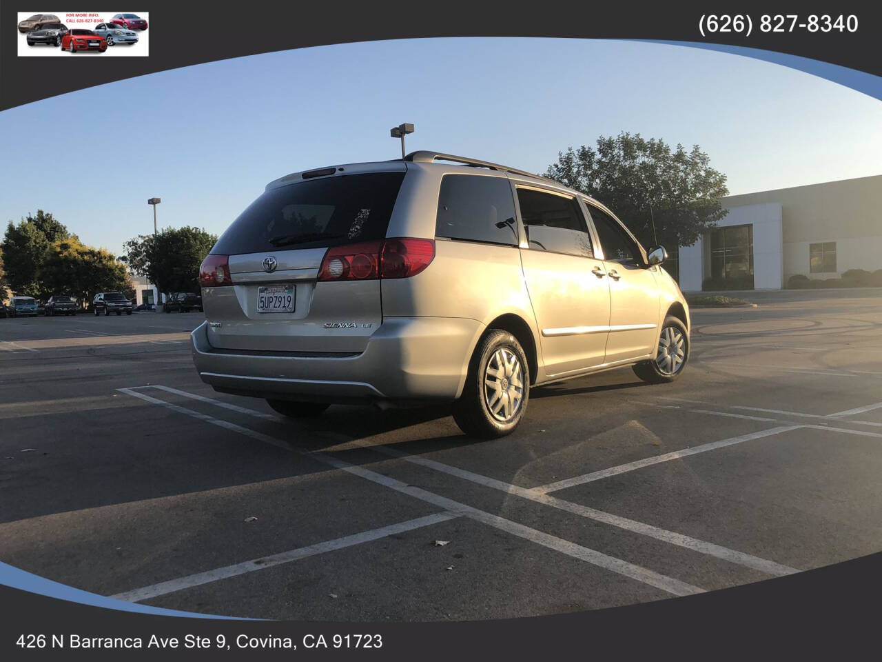 2006 Toyota Sienna for sale at JMB AUTO SALES INC in Covina, CA