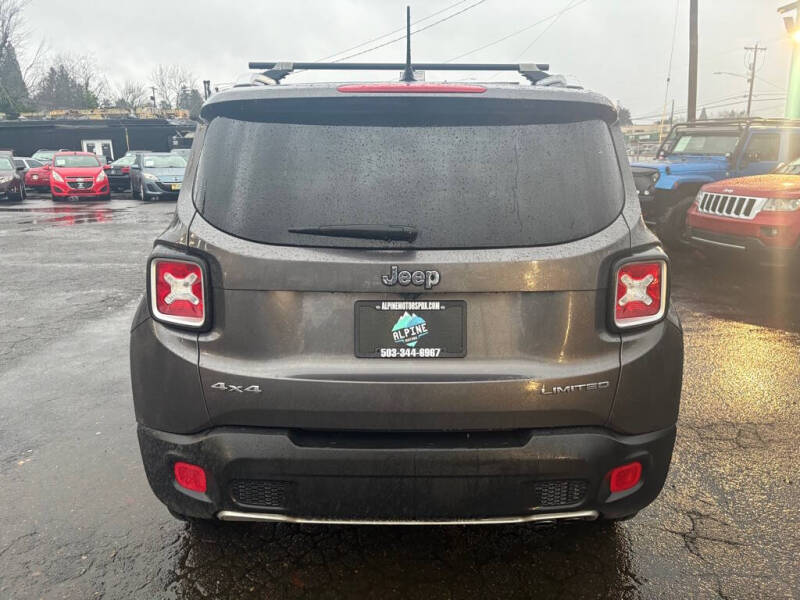 2016 Jeep Renegade Limited