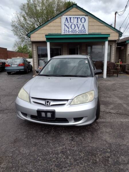 2005 Honda Civic for sale at Auto Nova in Saint Louis MO