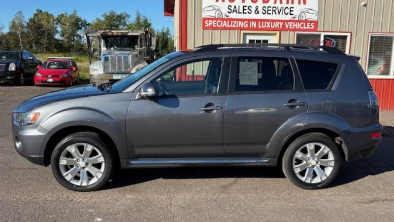 Gray 2011 Mitsubishi Outlander SE AWD SE 4dr SUV 2