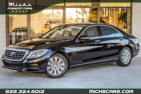 2014 Mercedes-Benz S-Class for sale at Mich's Foreign Cars in Hickory NC
